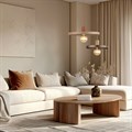 Подвесной светильник TK Lighting SILA 10757 SILA SABIA BROWN - фото 4968495