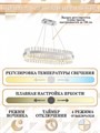 Подвесной светильник Natali Kovaltseva Smart Нимбы LED LAMPS 81253 - фото 4968801 Подвесной светильник Natali Kovaltseva Smart Нимбы LED LAMPS 81253 - фото 4968801