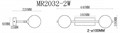 Бра MyFar Valency MR2032-2W - фото 4977593