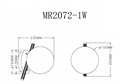 Бра MyFar Francis MR2072-1W - фото 4977701