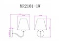 Бра MyFar Charlotte MR2101-1W - фото 4977754