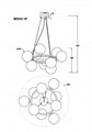 Подвесная люстра MyFar Pendant MR2942-9P - фото 4978252