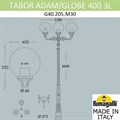 Фонарный столб Fumagalli Globe 400 G40.205.M30.AYE27 - фото 4982388