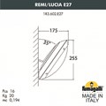 Накладной светильник Fumagalli Lucia 1R3.602.000.LYE27 - фото 4983330