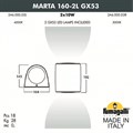 Светильник на штанге Fumagalli Marta 2A6.000.000.WXD2L - фото 4983471