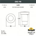 Встраиваемый в дорогу светильник Fumagalli Ceci 1F1.000.000.AXU1L - фото 4983665 Встраиваемый в дорогу светильник Fumagalli Ceci 1F1.000.000.AXU1L - фото 4983665
