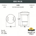 Встраиваемый в дорогу светильник Fumagalli Ceci 1F2.000.000.LXU1L - фото 4983680 Встраиваемый в дорогу светильник Fumagalli Ceci 1F2.000.000.LXU1L - фото 4983680