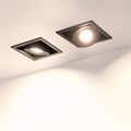 Встраиваемый светильник Arlight CL-SIMPLE-S80x80-9W Warm3000 (BK, 45 deg) 028149 - фото 4988235