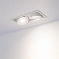 Встраиваемый светильник Arlight CL-SIMPLE-S148x80-2x9W Day4000 (WH, 45 deg) 028150 - фото 4988244