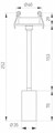 Встраиваемый светильник на штанге Arlight PERISCOPE 045200 - фото 5001103