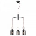 Подвесная люстра Imex MD.0103 MD.0103-3-S BK+FGD - фото 5012025