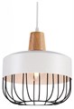 Подвесной светильник Imex MD.0913 MD.0913-1-P WH+BK - фото 5012050