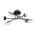 Потолочный cветильник LED4U L3200-6 BK - фото 5014056