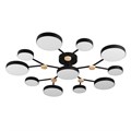 Потолочный светильник LED4U L3201-960 BK - фото 5014625
